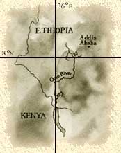 Ethiopia map
